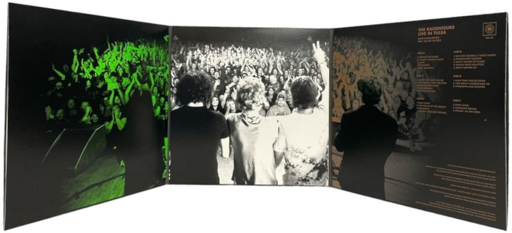 The Raconteurs Live In Tulsa - Vault Package #43 - Mailer US 3-LP vinyl record set (Triple LP Album) UR13LLI810362