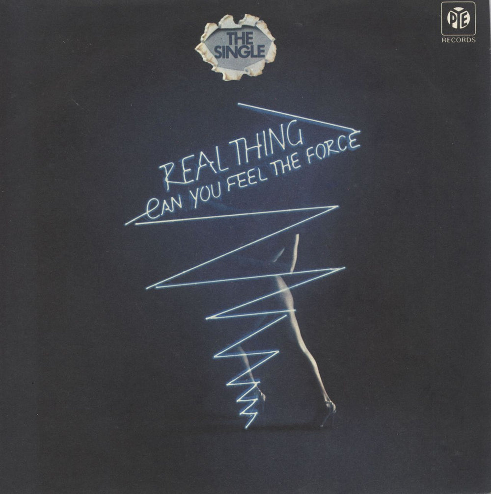 The Real Thing Can You Feel The Force ? - P/S - Yellow UK 7" vinyl single (7 inch record / 45) 7N46147