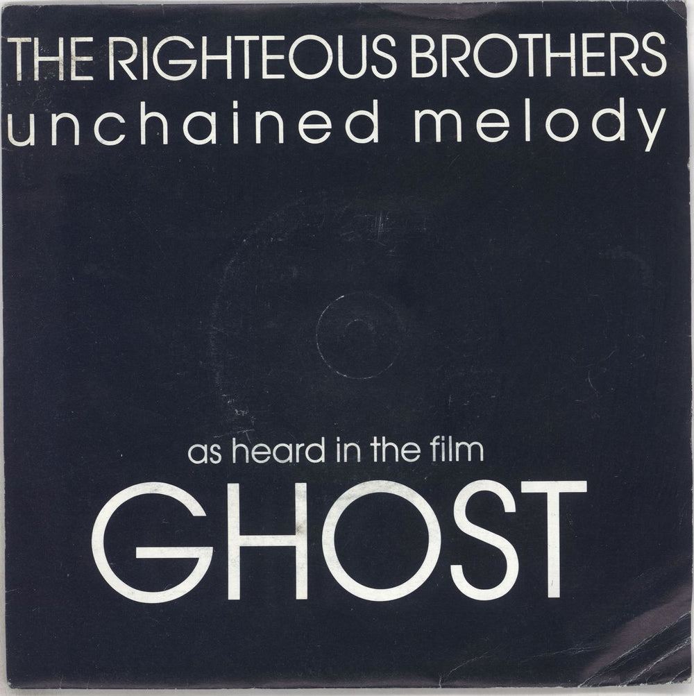 The Righteous Brothers Unchained Melody UK 7" vinyl single (7 inch record / 45) PO101