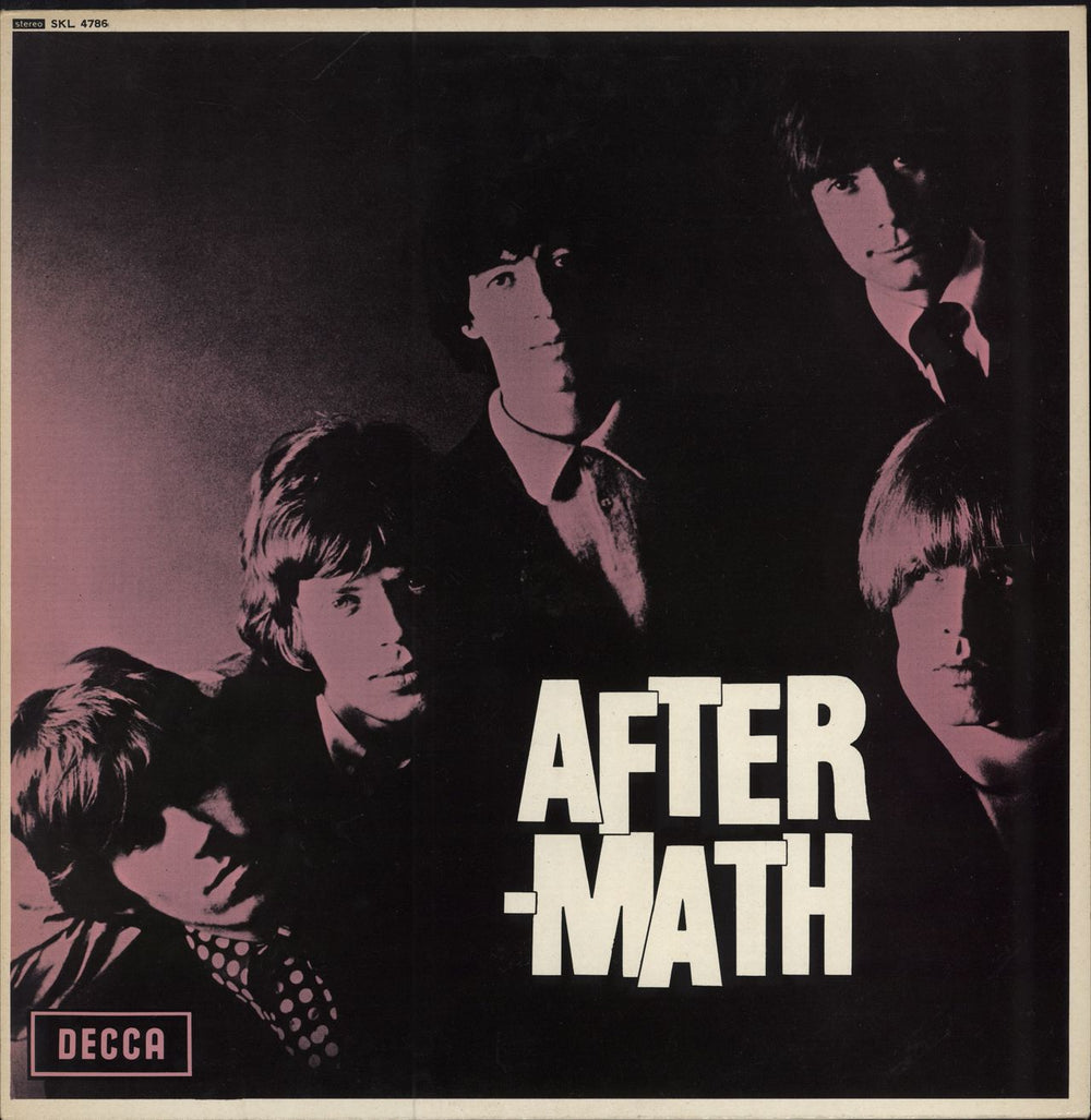 The Rolling Stones Aftermath - 5th - EX UK vinyl LP album (LP record) SKL4786