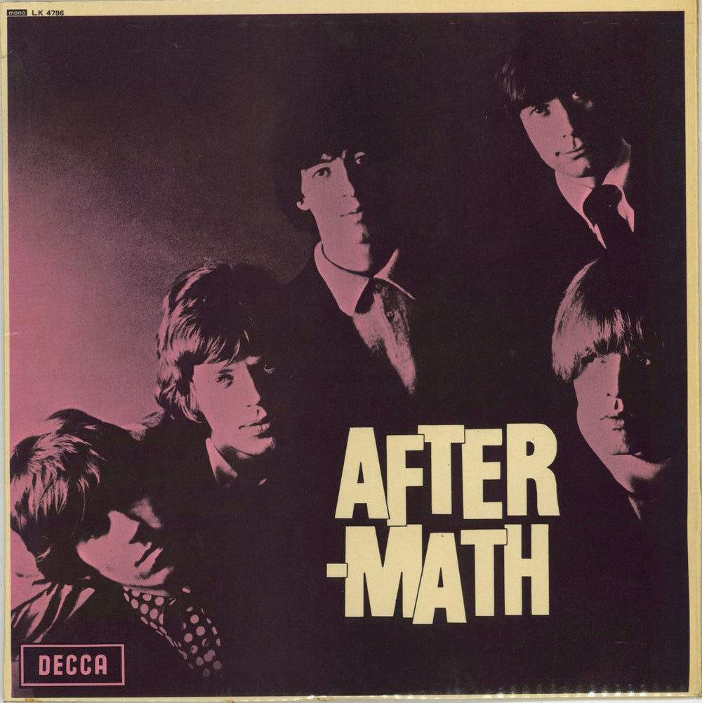 The Rolling Stones Aftermath - 6th - EX UK vinyl LP album (LP record) LK4786