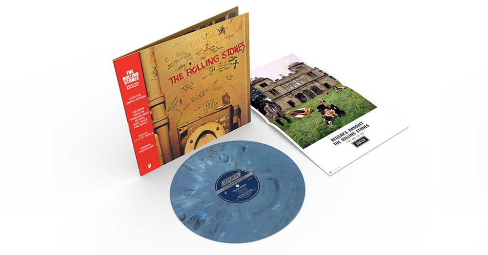 The Rolling Stones Beggars Banquet - 'Swirling Mass' Coloured Vinyl - RSD 2023 - Sealed UK vinyl LP album (LP record) 018771214519