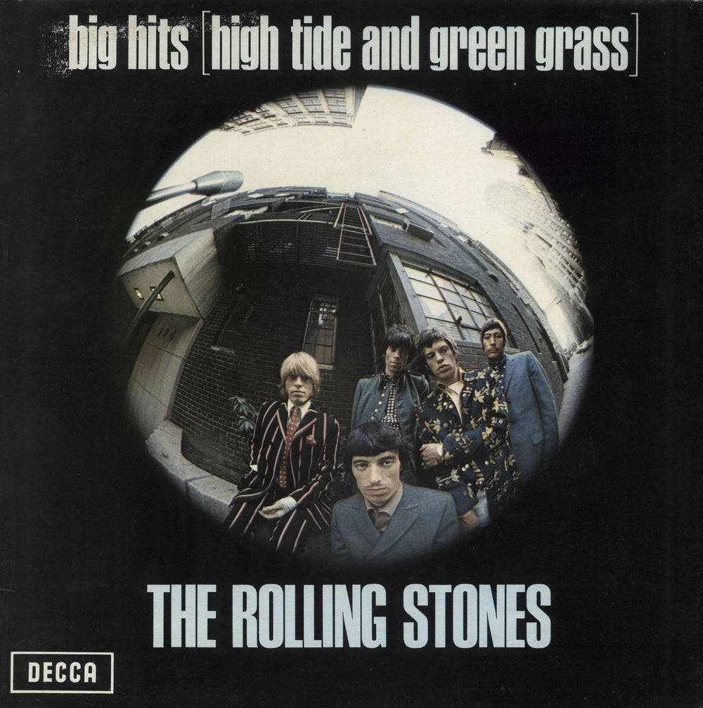 The Rolling Stones Big Hits (High Tide And Green Grass) + Poster - VG Dutch vinyl LP album (LP record) TXS101