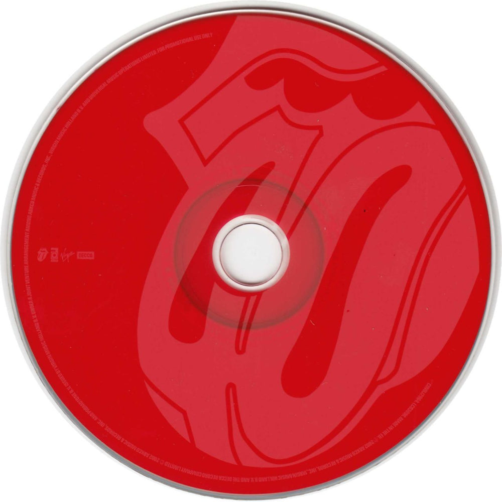 The Rolling Stones Forty Licks Sampler UK Promo CD album (CDLP)