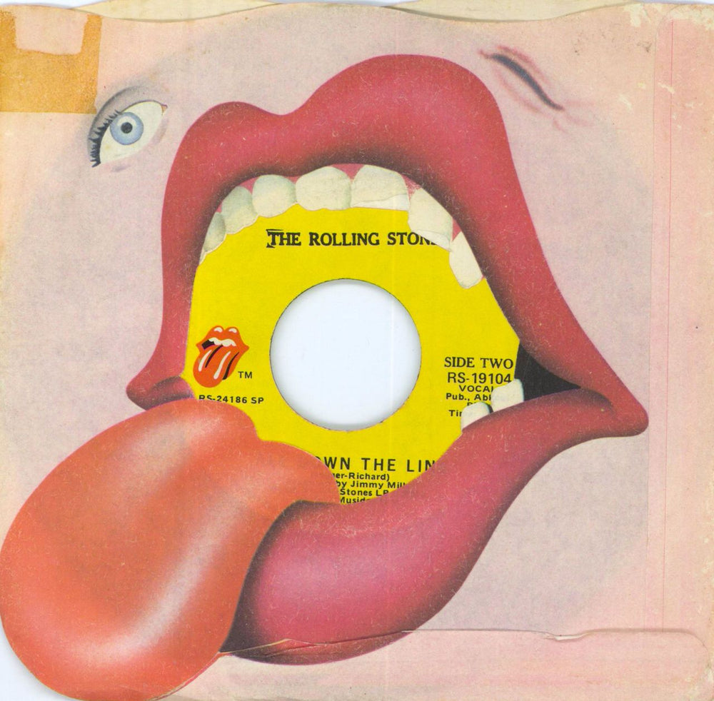 The Rolling Stones Happy US 7" vinyl single (7 inch record / 45)