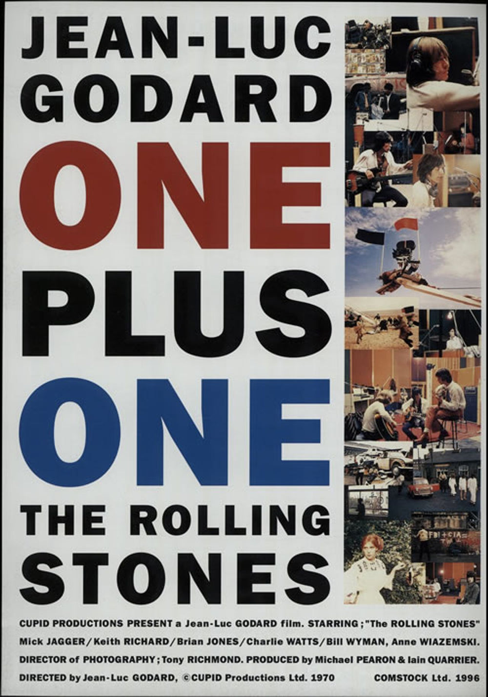 The Rolling Stones One Plus One - Pair of handbills Japanese Promo handbill PROMOTIONAL HANDBILL