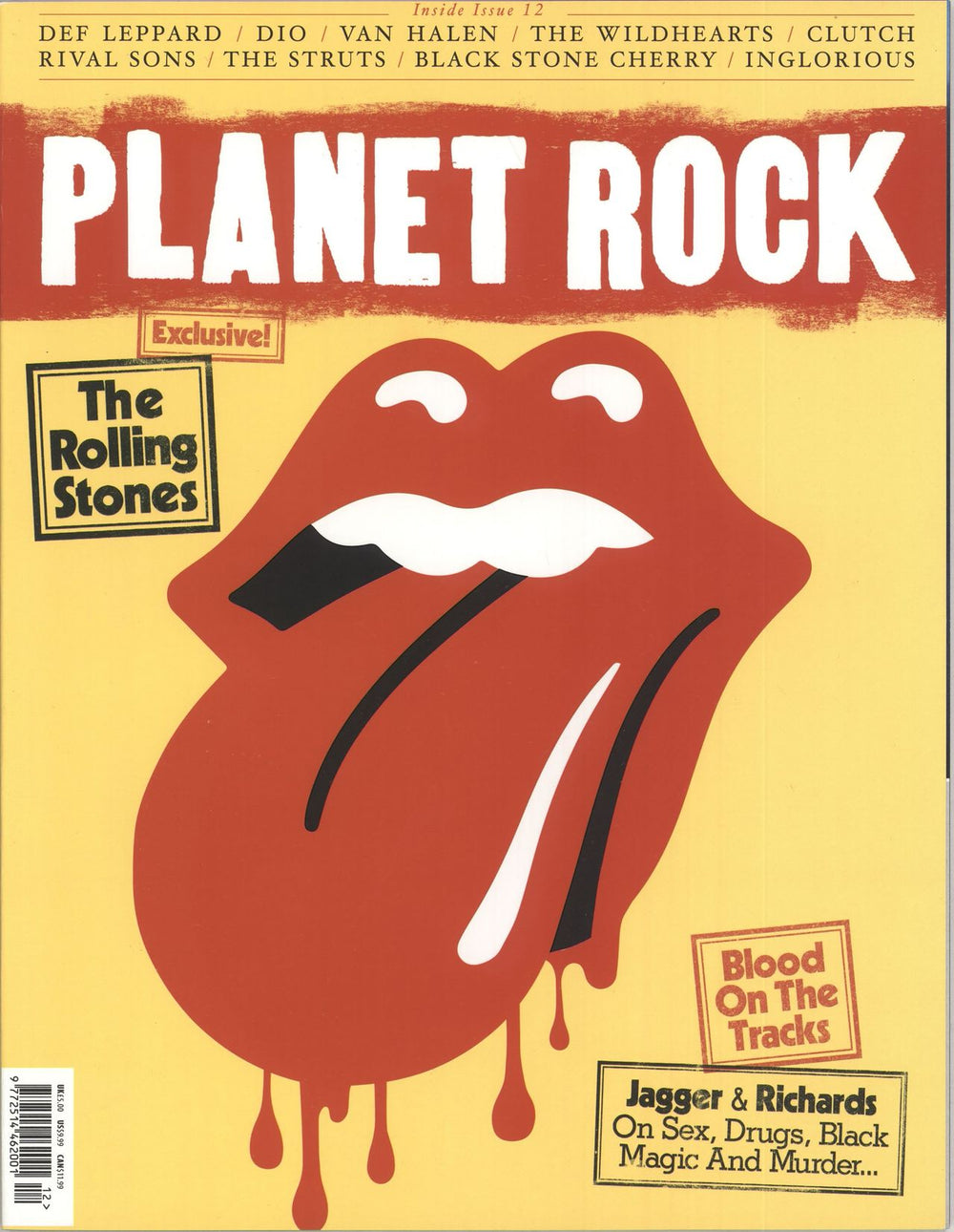 The Rolling Stones Planet Rock - February 2019 UK magazine ISSUE 12