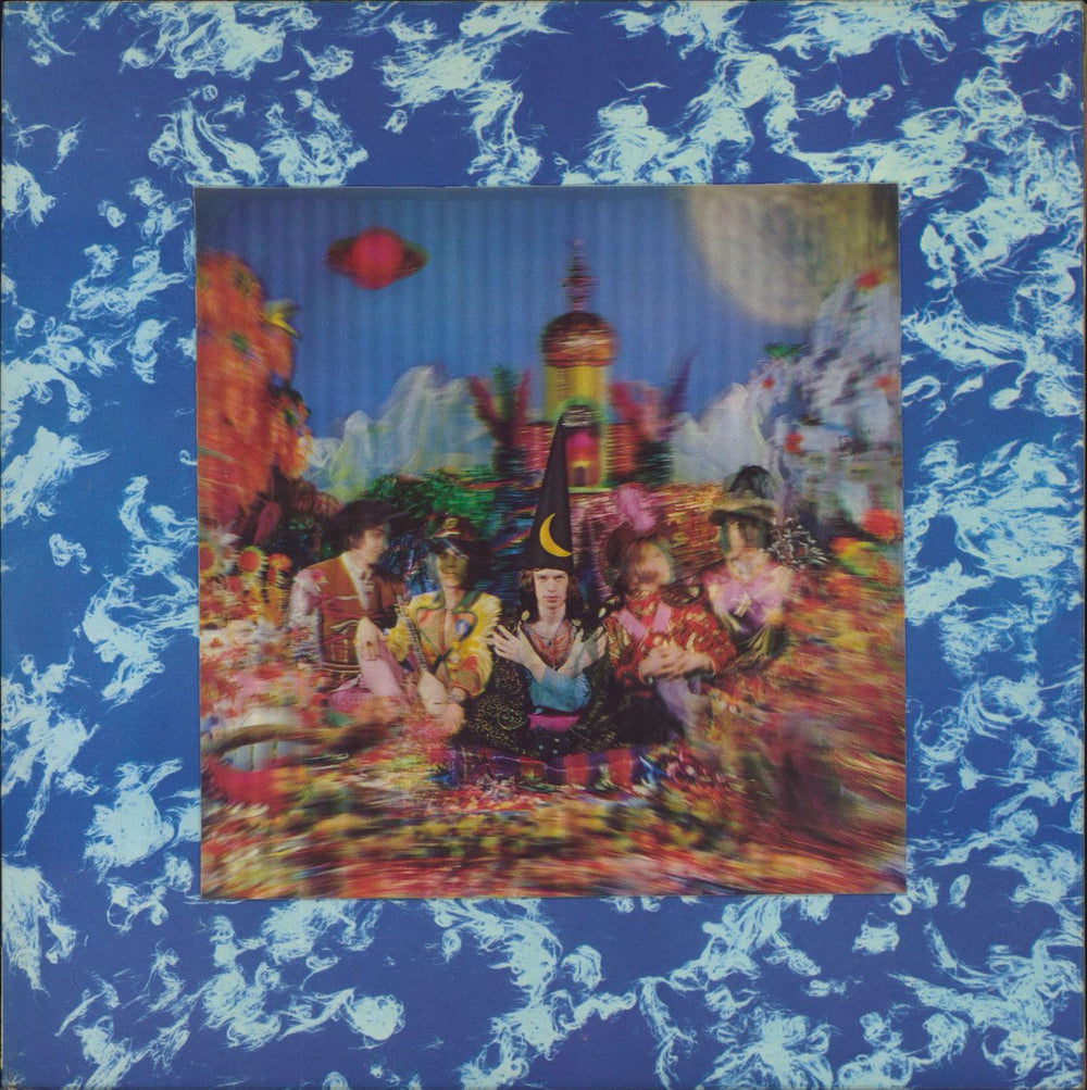 The Rolling Stones Their Satanic Majesties Request - 1st - Label variant - EX UK vinyl LP album (LP record) TXS103