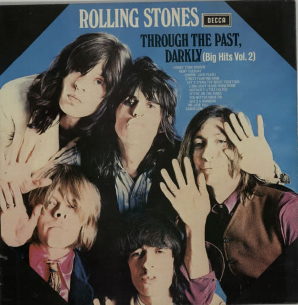 The Rolling Stones Through The Past Darkly - 2nd - EX UK vinyl LP album (LP record) SKL5019