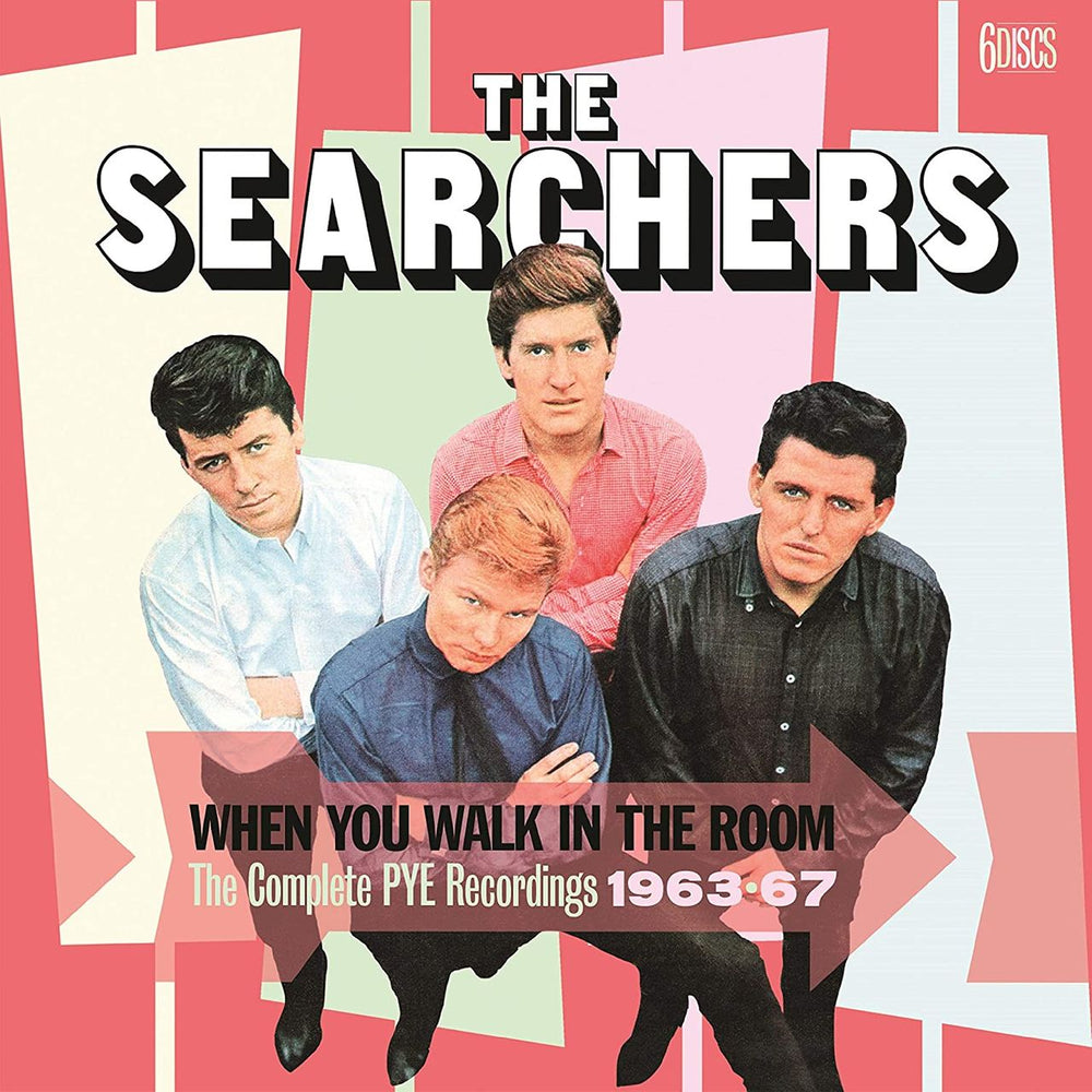 The Searchers When You Walk In The Room: The Complete Pye Recordings 1963-67 UK CD Album Box Set CRSEGBOX055