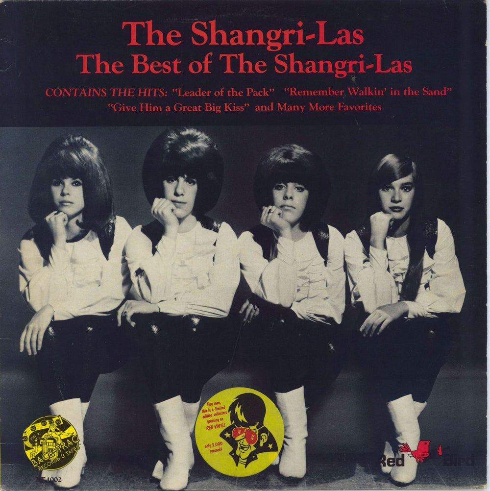 The Shangri-Las The Best Of The Shangri-Las - Red Vinyl US vinyl LP album (LP record) BT1002