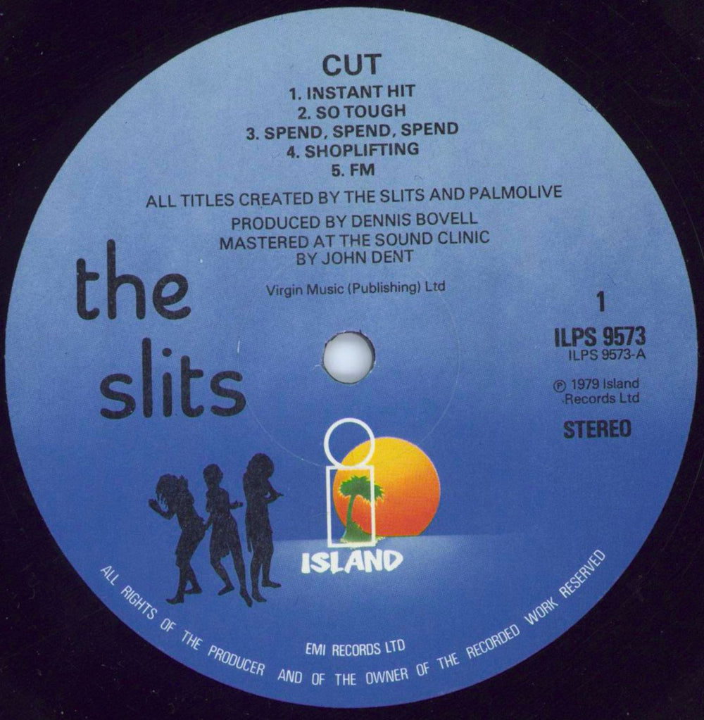 The Slits Cut - 1st UK vinyl LP album (LP record) SLILPCU258052