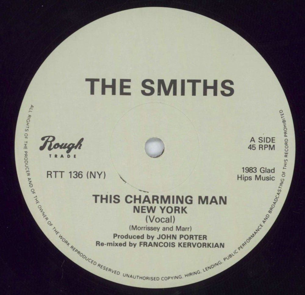 The Smiths This Charming Man - 2nd - VG UK 12" vinyl single (12 inch record / Maxi-single) SMI12TH818780