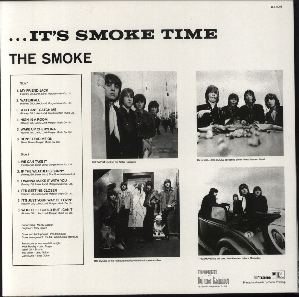 The Smoke It's Smoke Time - 180gm UK vinyl LP album (LP record)