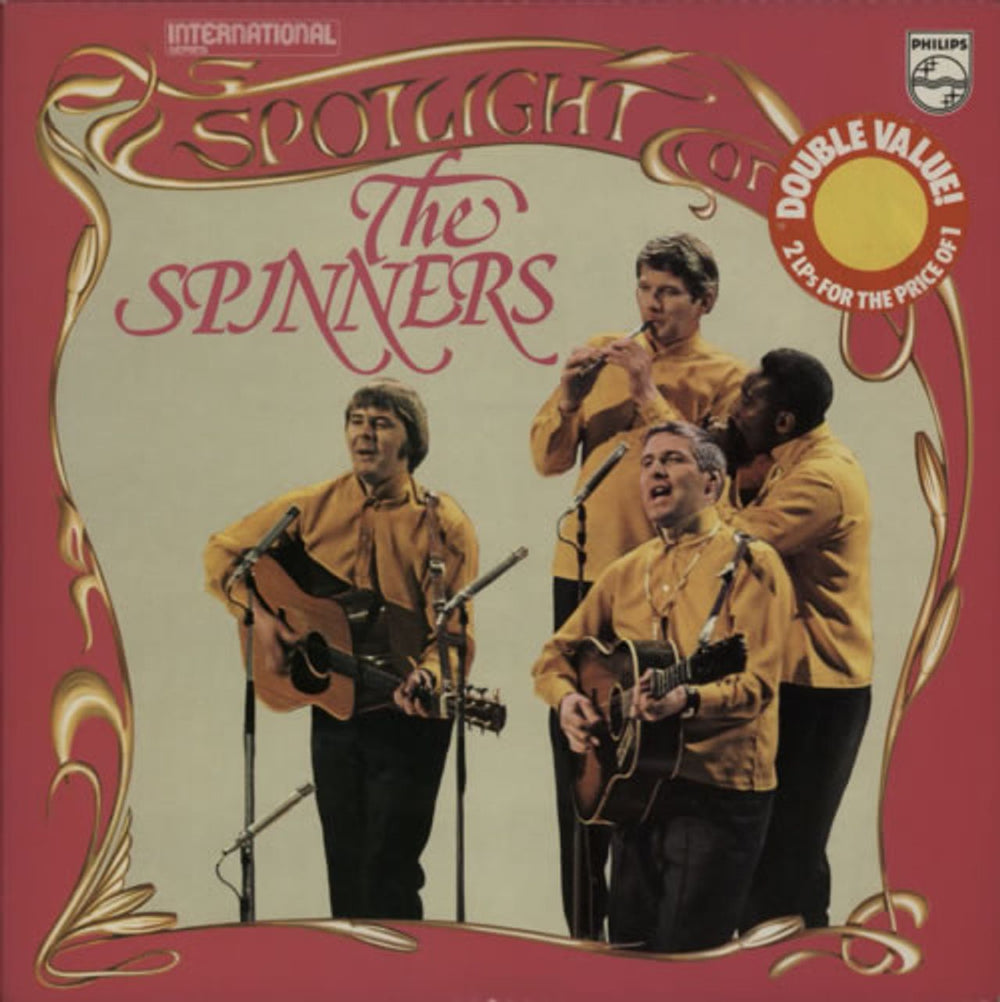 The Spinners Spotlight On The Spinners UK 2-LP vinyl record set (Double LP Album) 6625014