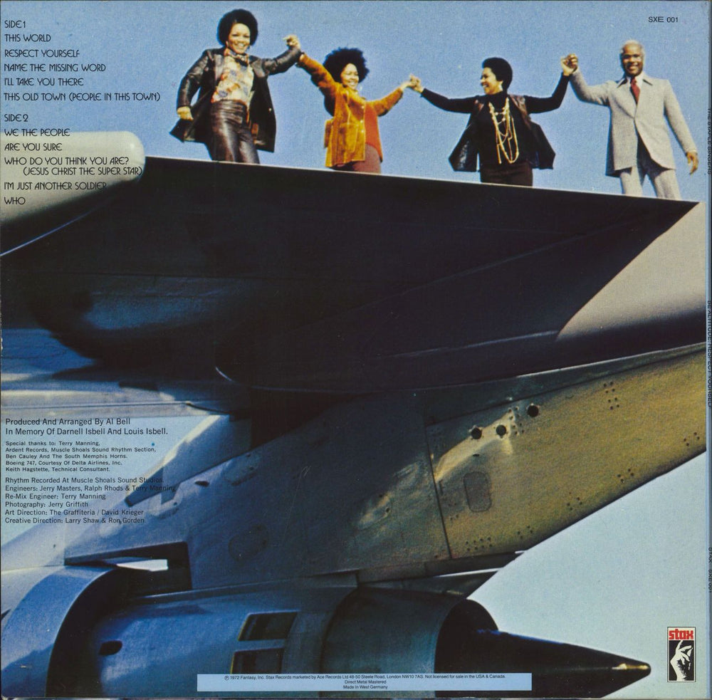 The Staple Singers Be Altitude: Respect Yourself UK vinyl LP album (LP record)