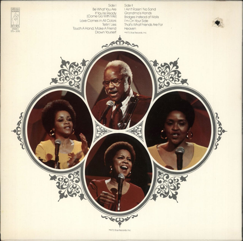 The Staple Singers Be What You Are US vinyl LP album (LP record)