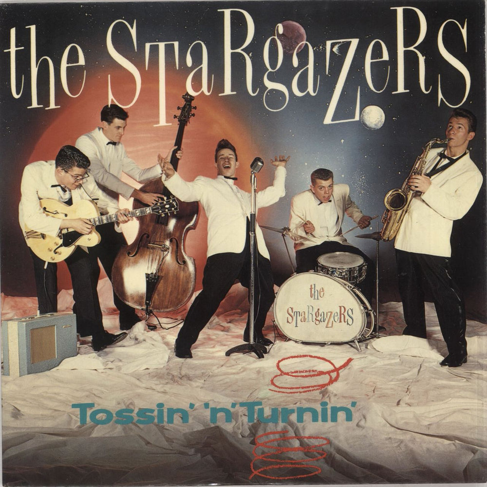 The Stargazers (80s) Tossin 'n' Turnin' UK 7" vinyl single (7 inch record / 45) EPCA2843