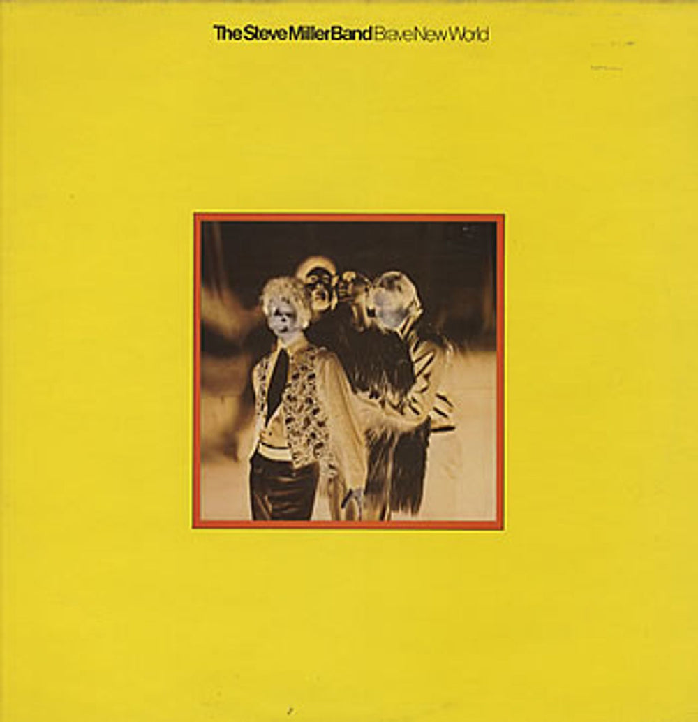 The Steve Miller Band Brave New World - Peach Capitol UK vinyl LP album (LP record) E-ST184