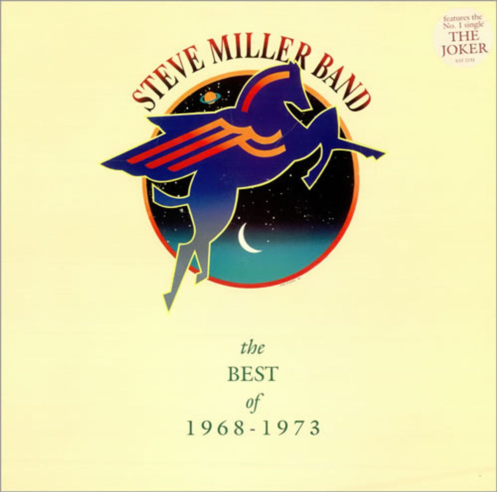 The Steve Miller Band The Best Of 1968 - 1973 UK vinyl LP album (LP record) EST2133