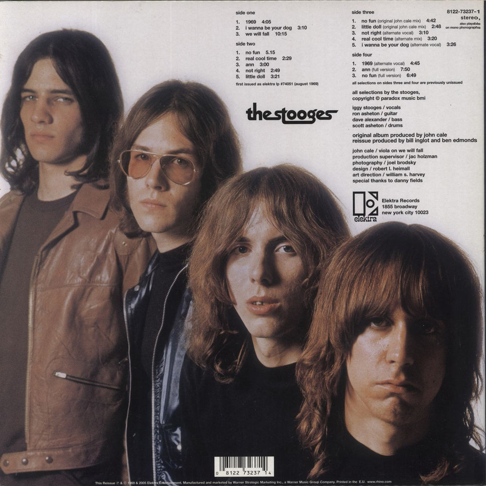 The Stooges The Stooges UK 2-LP vinyl record set (Double LP Album) 081227323714