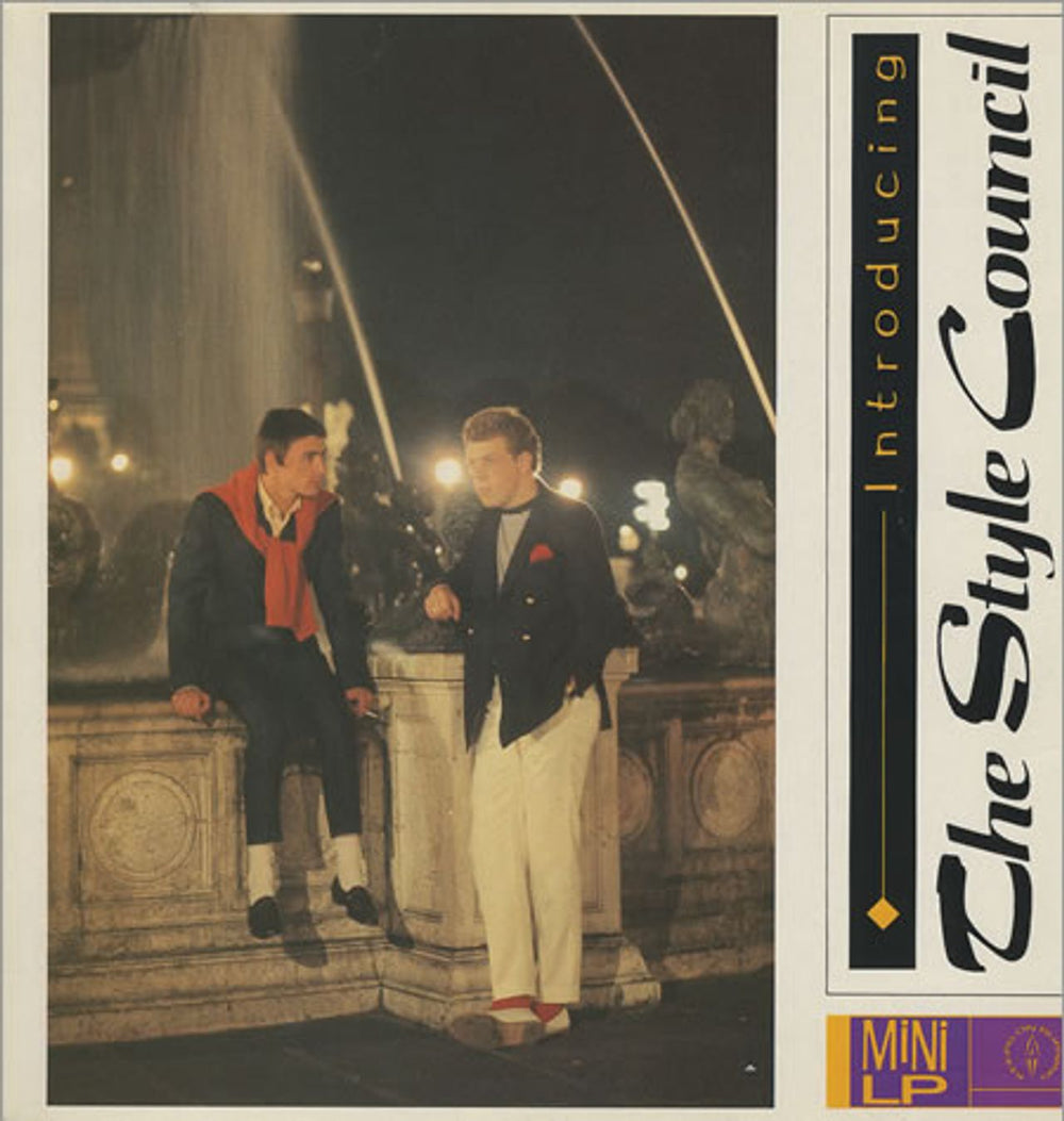 The Style Council Introducing The Style Council UK vinyl LP album (LP record) 815277-1