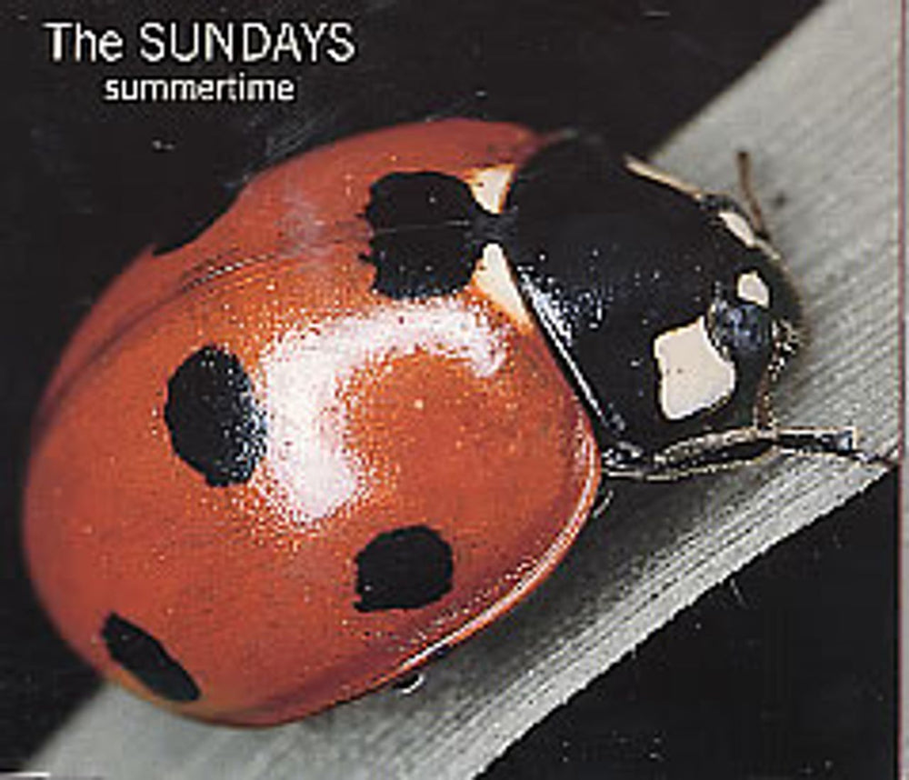 The Sundays Summertime UK Promo CD single (CD5 / 5") CDRDJ6475