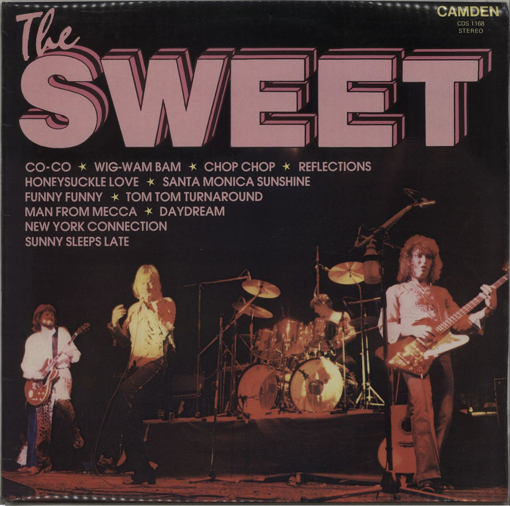 The Sweet The Sweet UK vinyl LP album (LP record) CDS1168