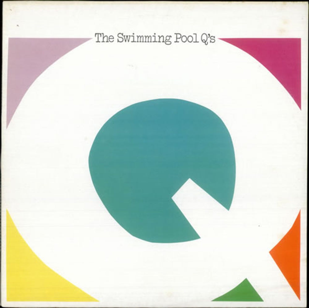 The Swimming Pool Q's The Swimming Pool Q's - Promo Stamped UK vinyl LP album (LP record) AMA5012