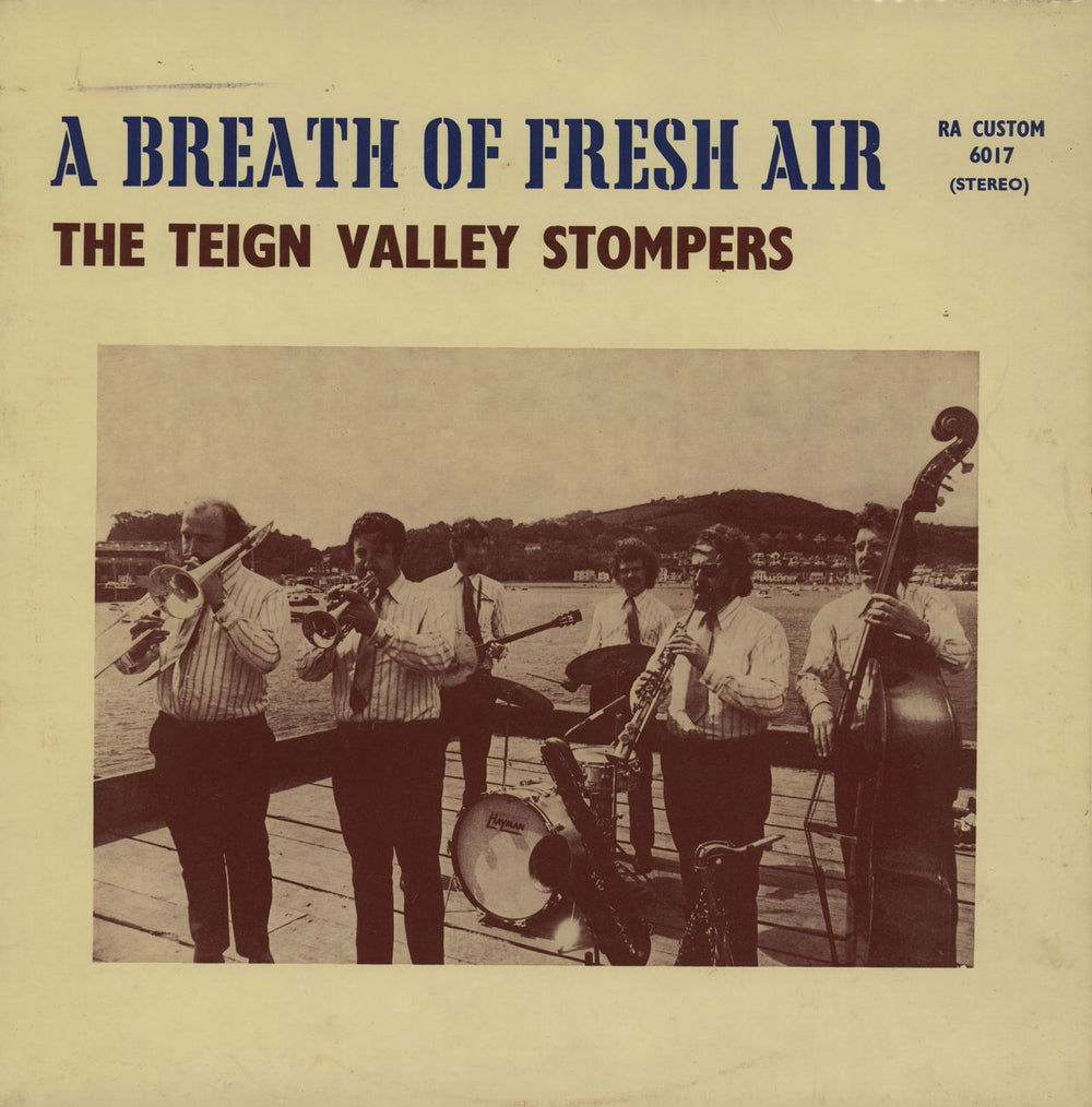 The Teign Valley Stompers A Breath Of Fresh Air UK vinyl LP album (LP record) RACUSTOM6017