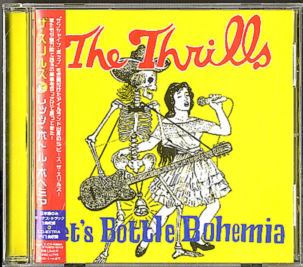 The Thrills Let's Bottle Bohemia Japanese Promo CD album (CDLP) VJCP-68684