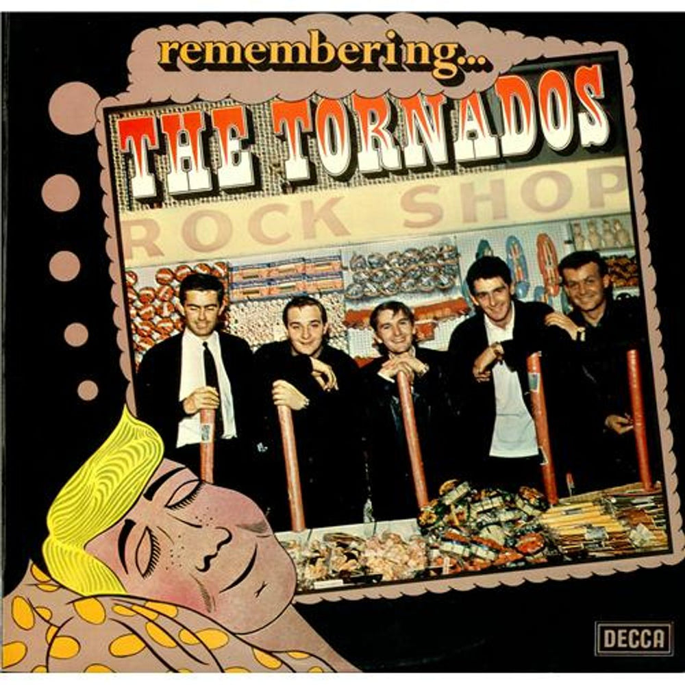 The Tornados Remembering... UK vinyl LP album (LP record) REM4