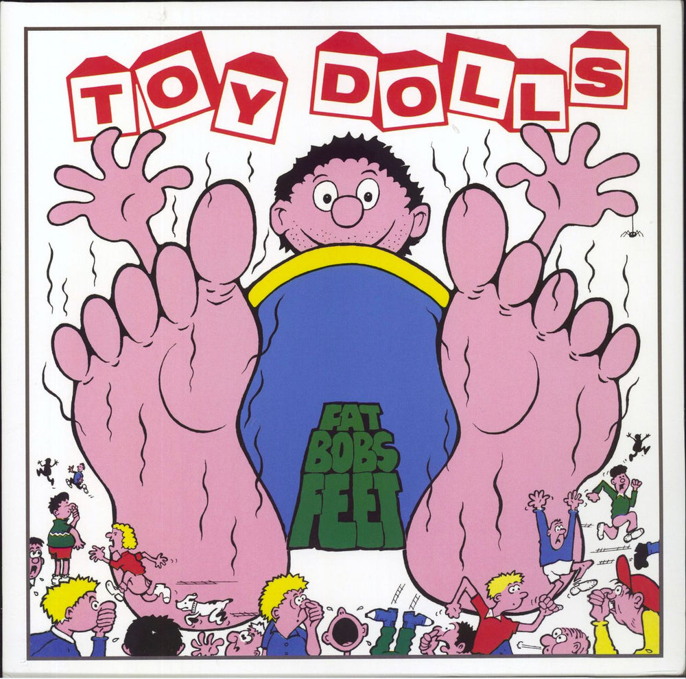 The Toy Dolls (70s) Fat Bob's Feet - Pink Vinyl UK vinyl LP album (LP record) LETV512LP