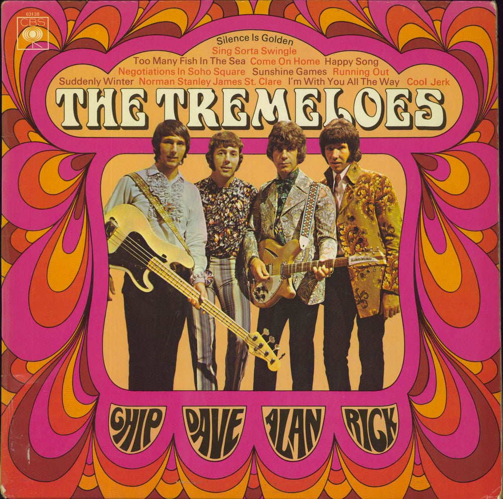 The Tremeloes The Tremeloes - Autographed UK vinyl LP album (LP record) 63138