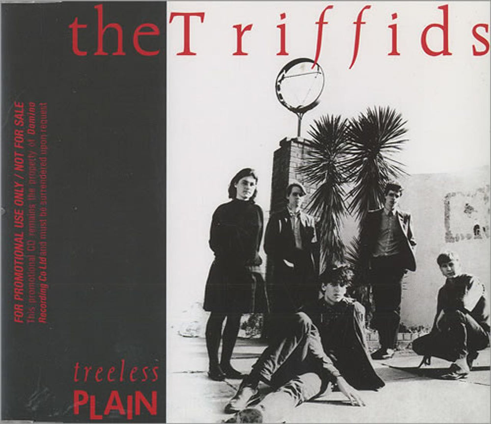 The Triffids (80s) Treeless Plain UK Promo CD single (CD5 / 5") REWIGCD23P