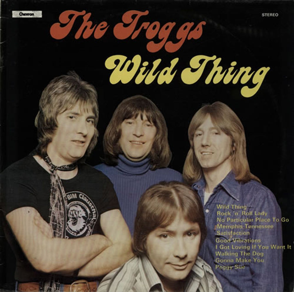 The Troggs Wild Thing UK vinyl LP album (LP record) CHVL155