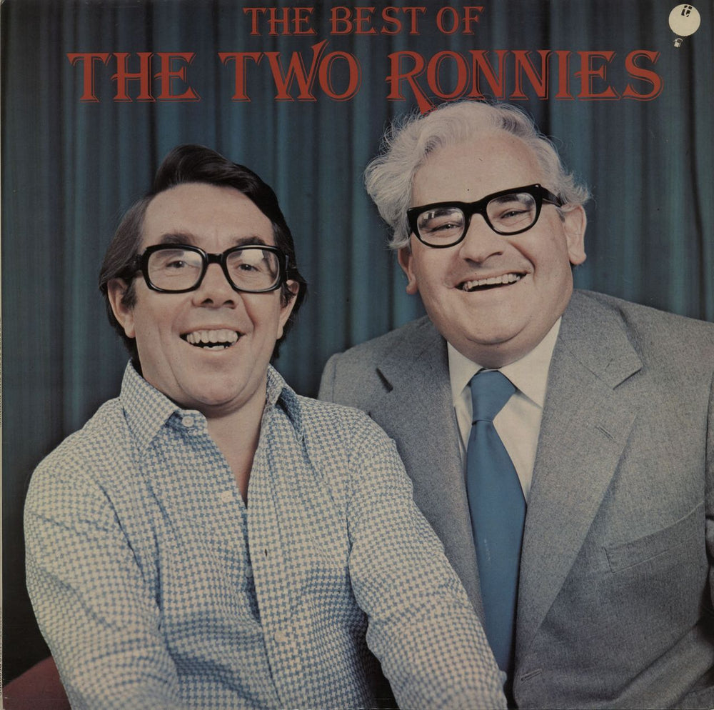 The Two Ronnies The Best Of The Two Ronnies UK vinyl LP album (LP record) TRA328