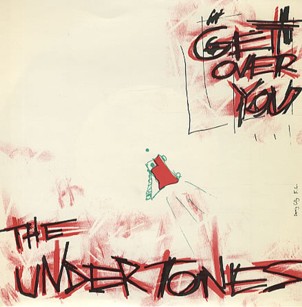 The Undertones Get Over You + Sleeve UK 7" vinyl single (7 inch record / 45) SIR4010