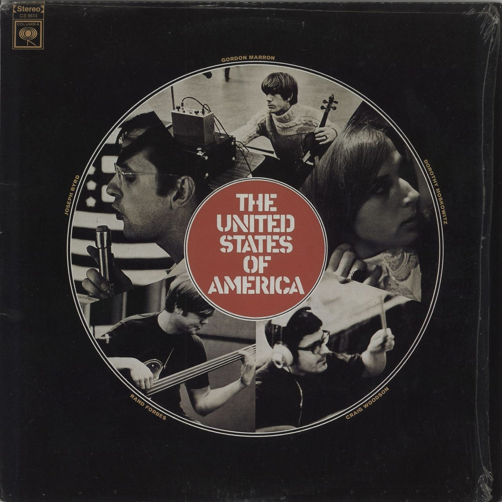 The United States Of America The United States Of America US vinyl LP album (LP record) CS9614