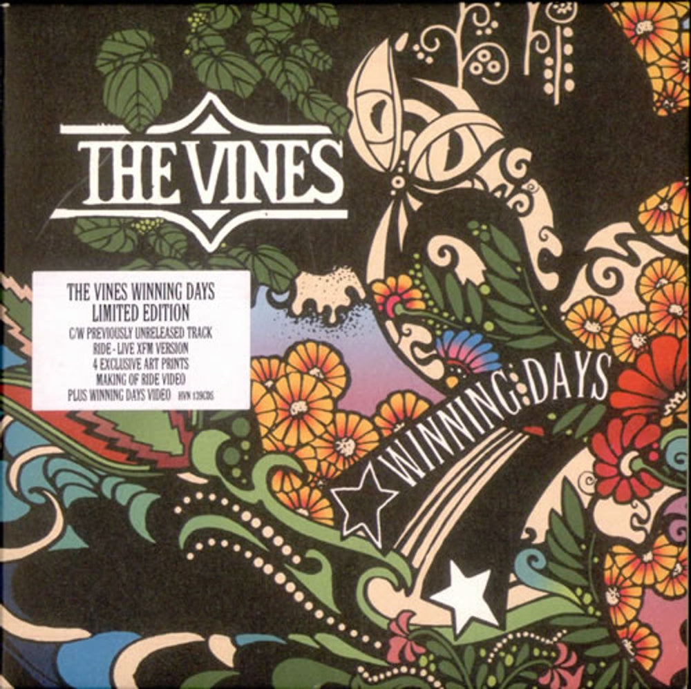 The Vines Winning Days UK CD single (CD5 / 5") HVN139CDS