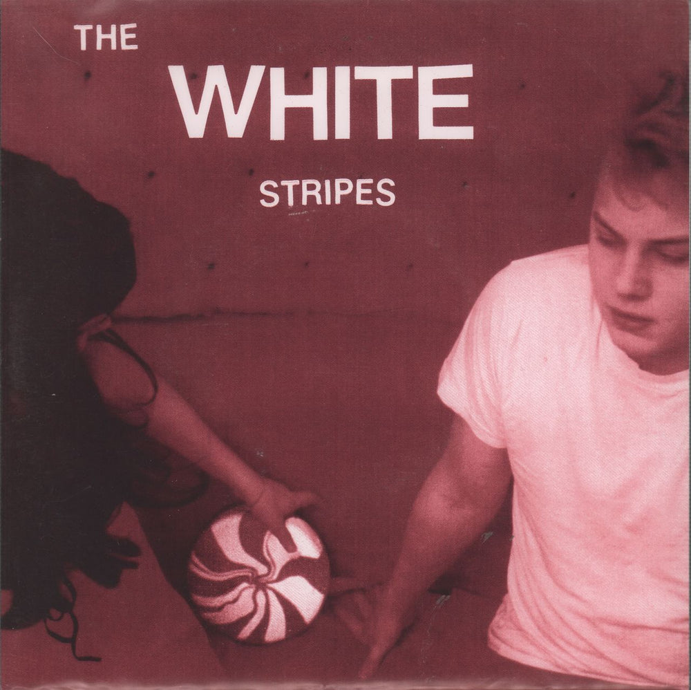 The White Stripes Let's Shake Hands US 7" vinyl single (7 inch record / 45) 003