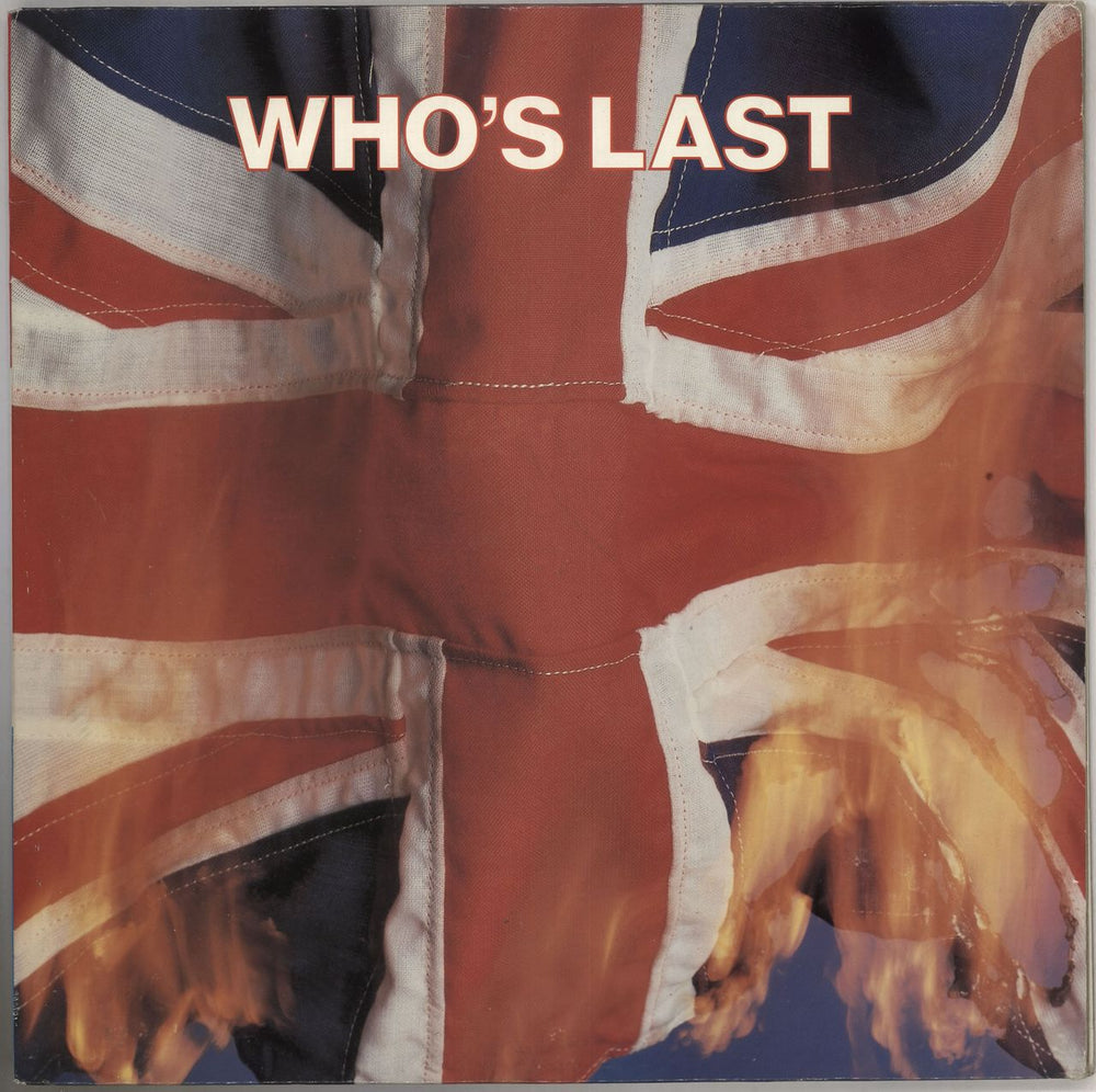 The Who Who's Last + Insert UK 2-LP vinyl record set (Double LP Album) WHO1