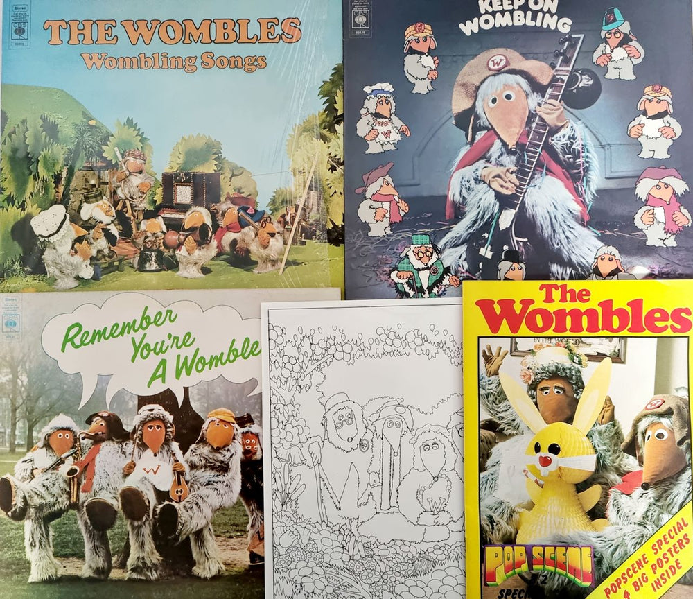 The Wombles 3-Record Collection UK Vinyl Box Set WMBVXRE783383