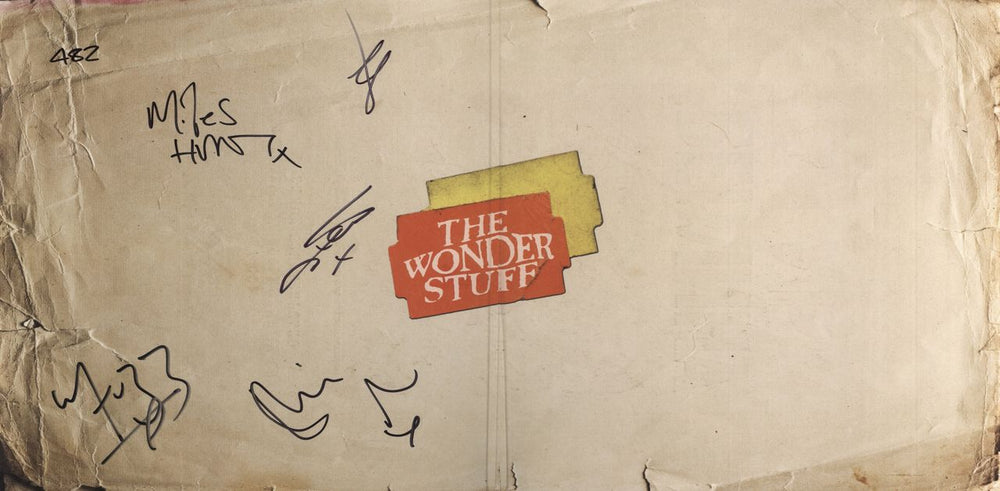 The Wonder Stuff Oh No It's... The Wonder Stuff - Autographed UK 2-LP vinyl record set (Double LP Album) IRL076