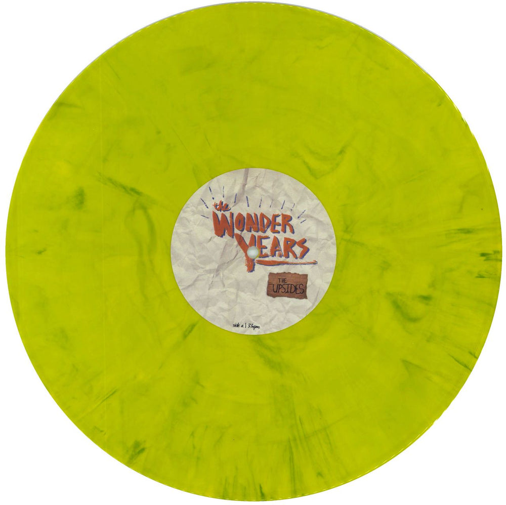 The Wonder Years The Upsides - Safety Green Vinyl US vinyl LP album (LP record) X0OLPTH813140