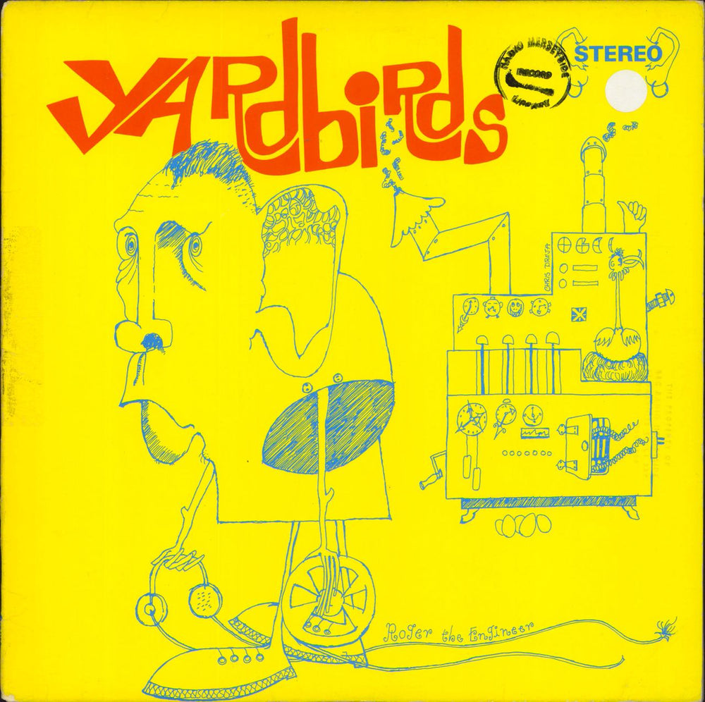 The Yardbirds Roger The Engineer - EX UK vinyl LP album (LP record) ED116S