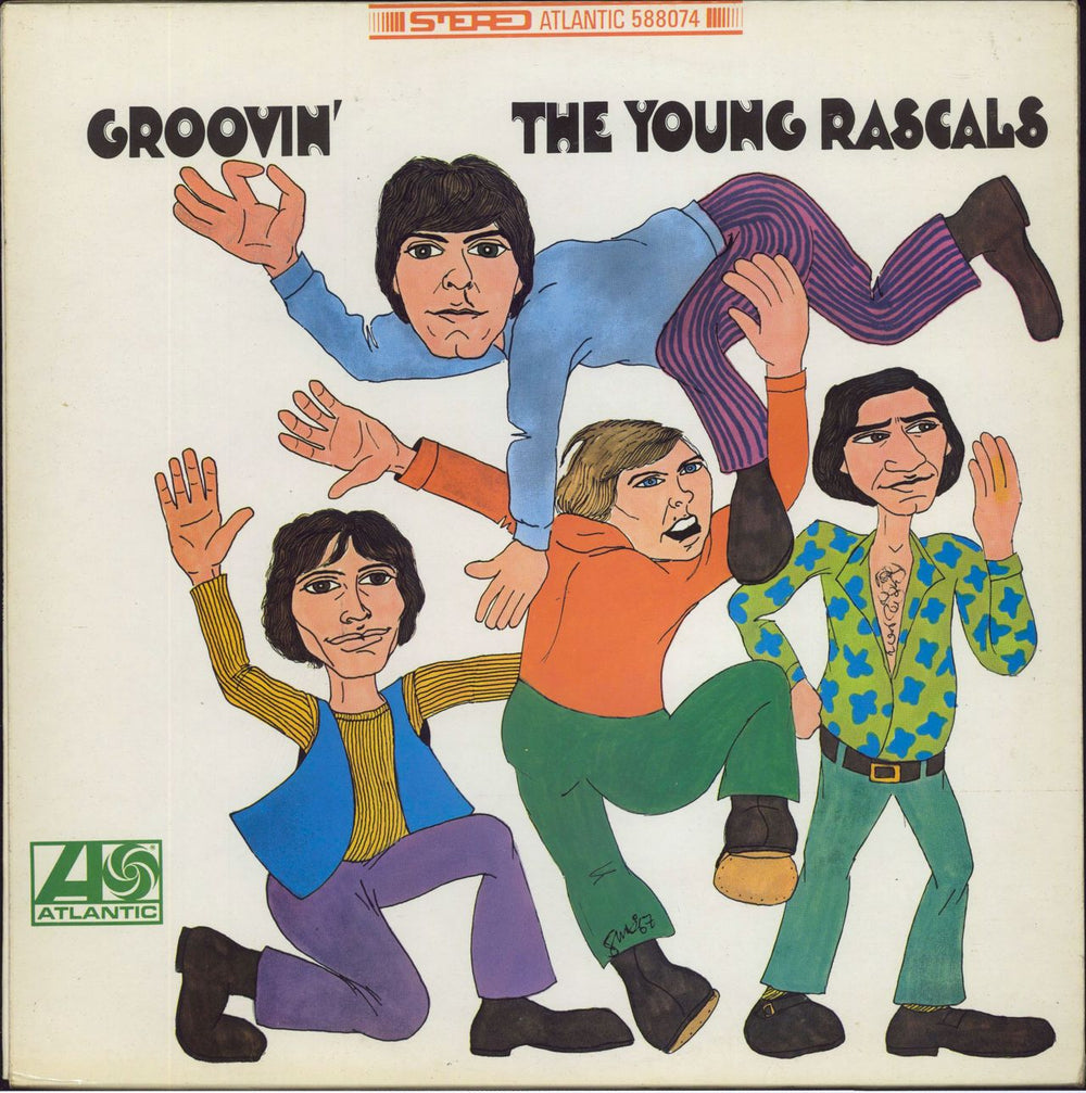 The Young Rascals Groovin' - 1st - Stereo UK vinyl LP album (LP record) 588074