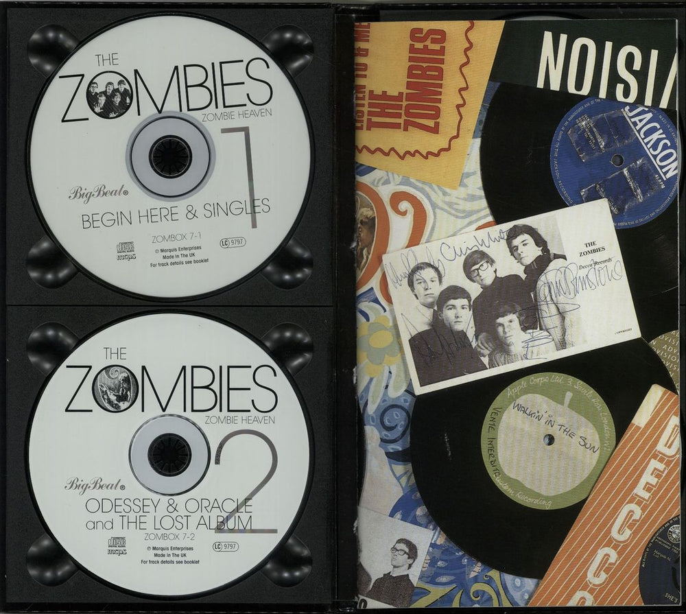 The Zombies Zombie Heaven UK 4-CD album set 029667000727