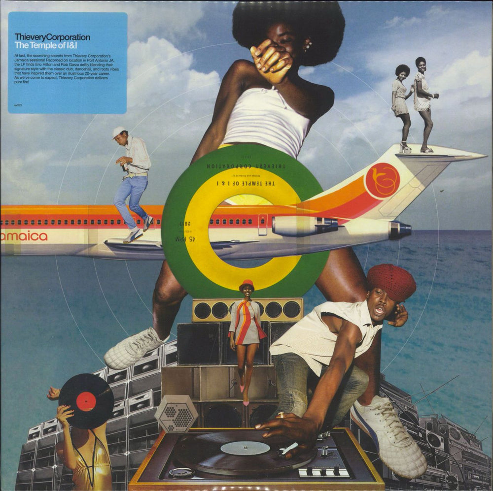 Thievery Corporation The Temple Of I & I US 2-LP vinyl record set (Double LP Album) ESL222