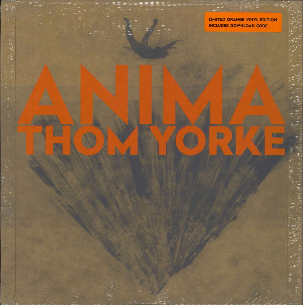 Thom Yorke Anima - 140gm Orange Vinyl - Shrink UK 2-LP vinyl record set (Double LP Album) XL987LPE